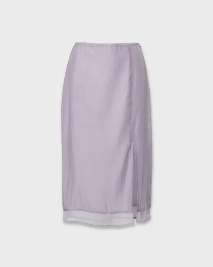 Suki Organza Midi Skirt