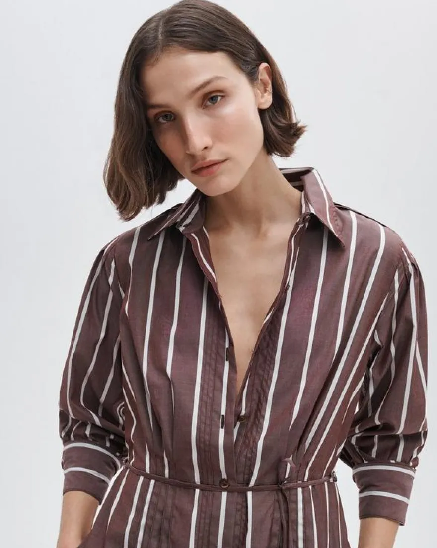 Taylor Striped Mini Dress