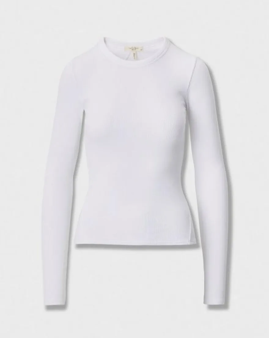 The Essential Ribbed Long-Sleeve Tee
