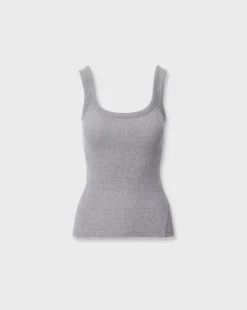 The Essential Ribbed U-Neck Tank