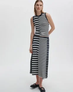 The Knit Mix Striped Tank