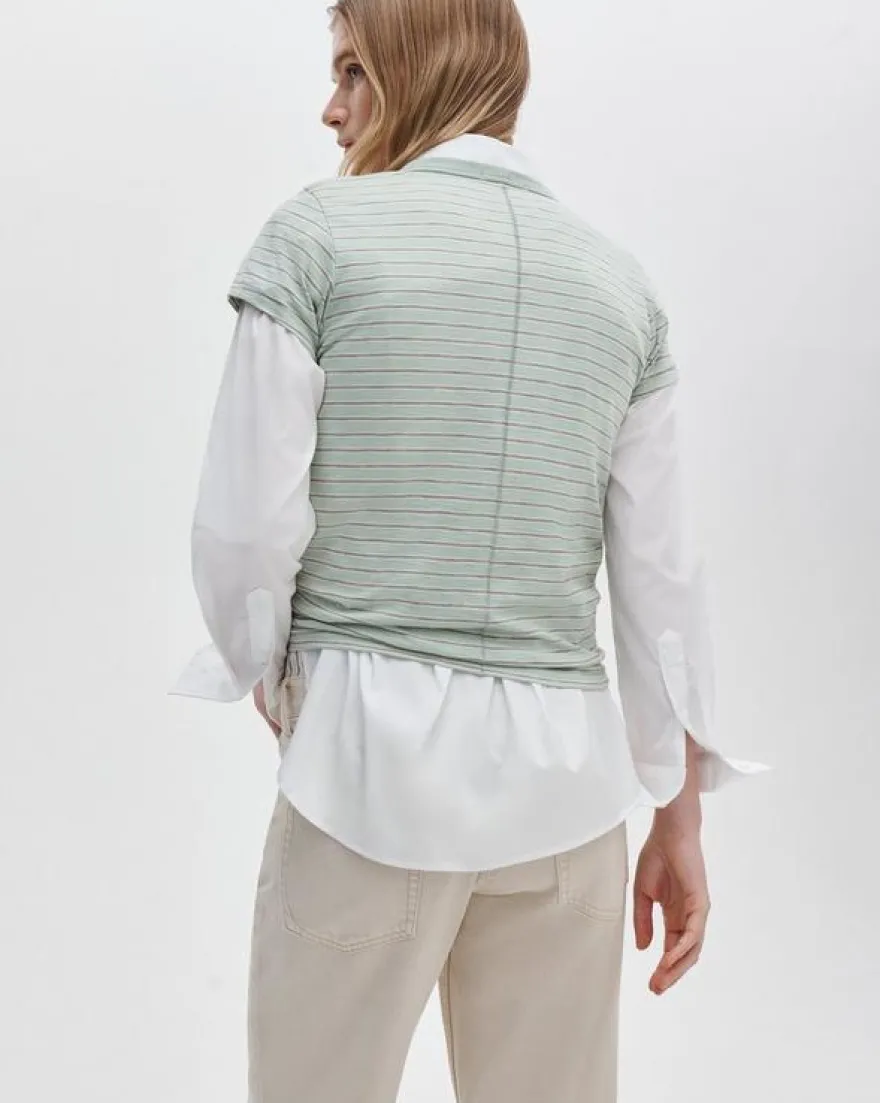The Slub Striped Tee