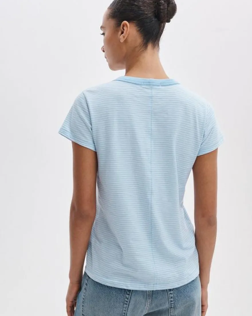 The Slub Striped Tee