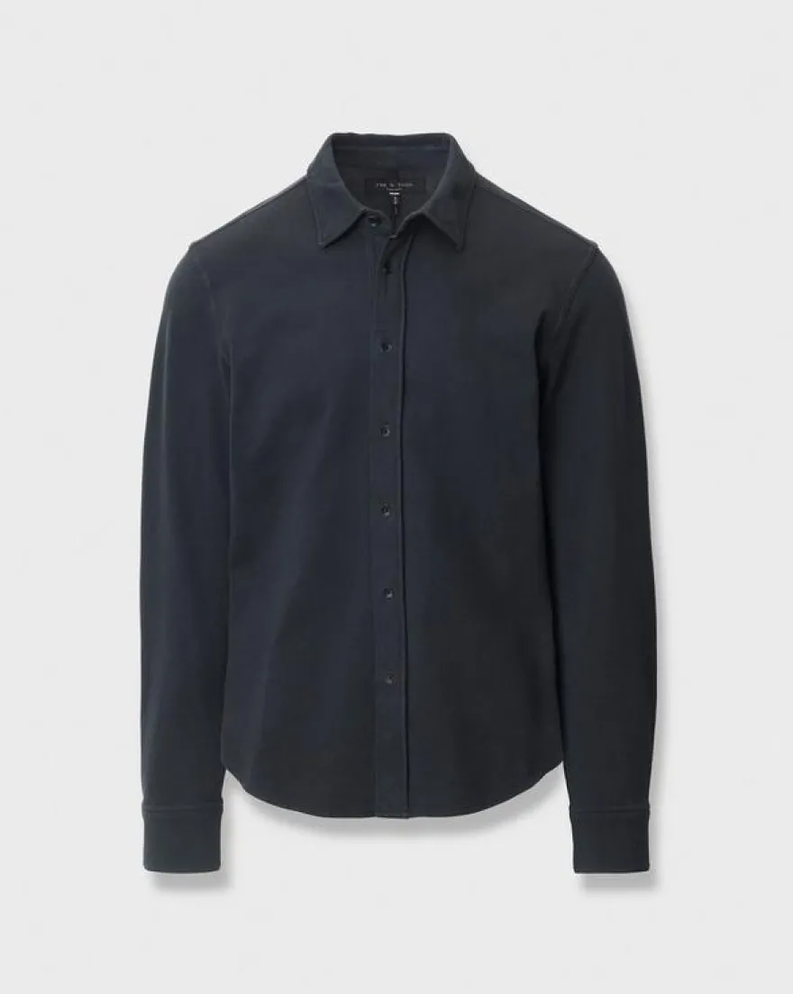 Tomlin Knit Cotton Shirt