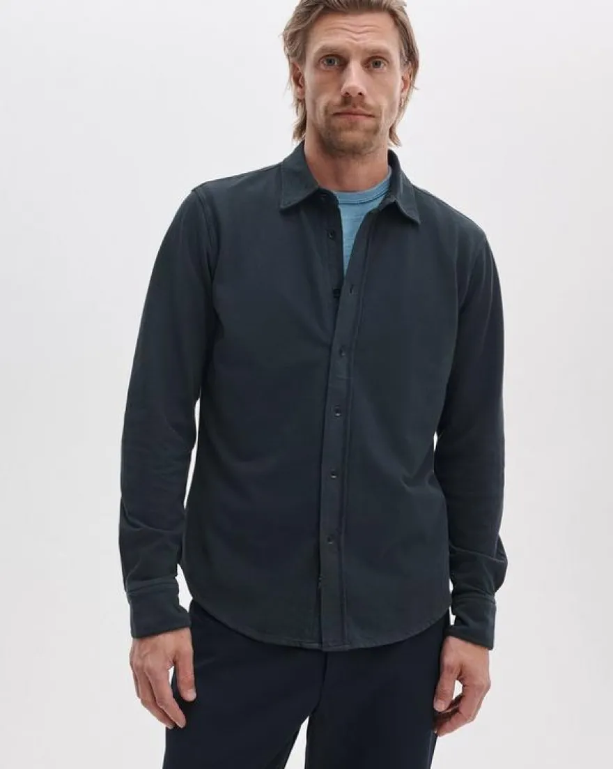 Tomlin Knit Cotton Shirt