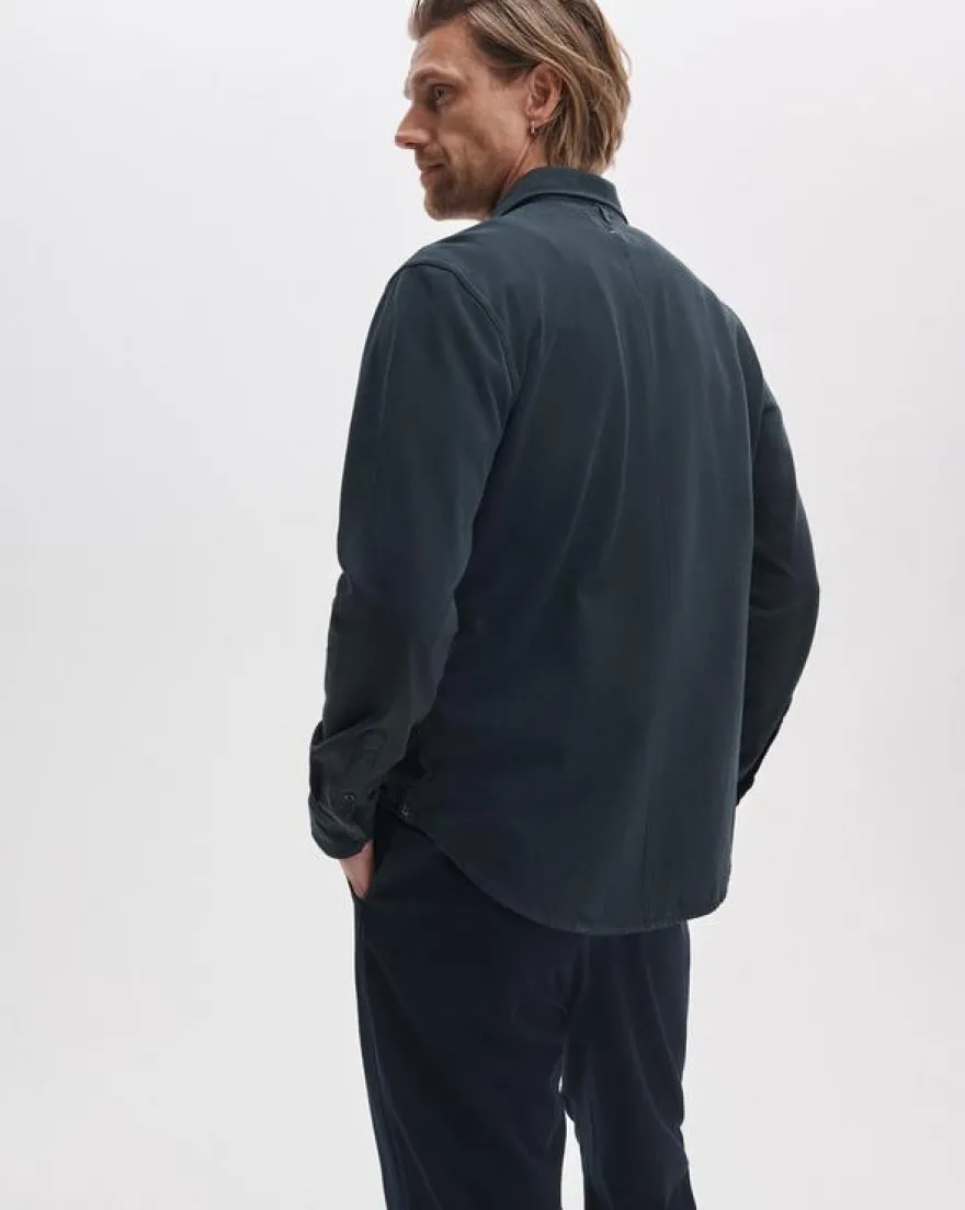 Tomlin Knit Cotton Shirt