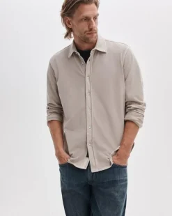 Tomlin Knit Cotton Shirt
