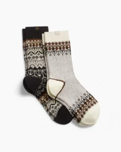 Two-Pack Fair Isle Socks