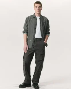 Union Relaxed Straight Cotton Cargo Pants