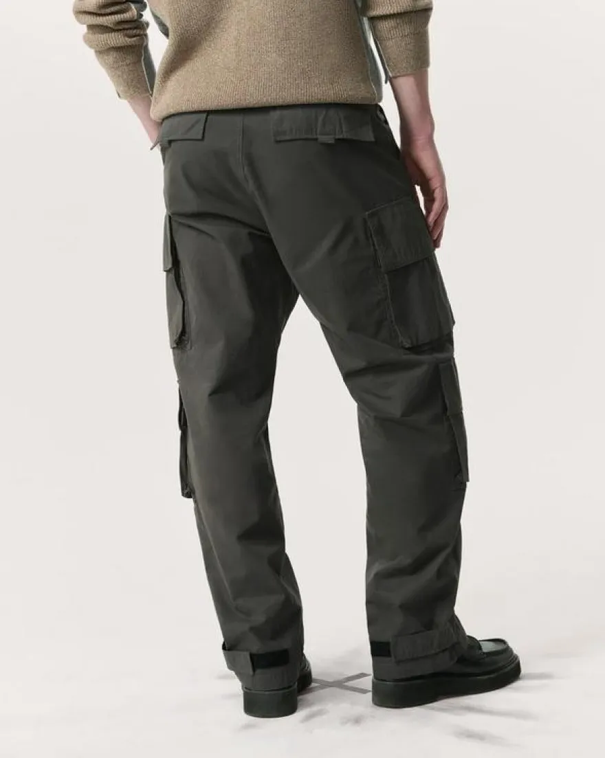 Union Relaxed Straight Cotton Cargo Pants